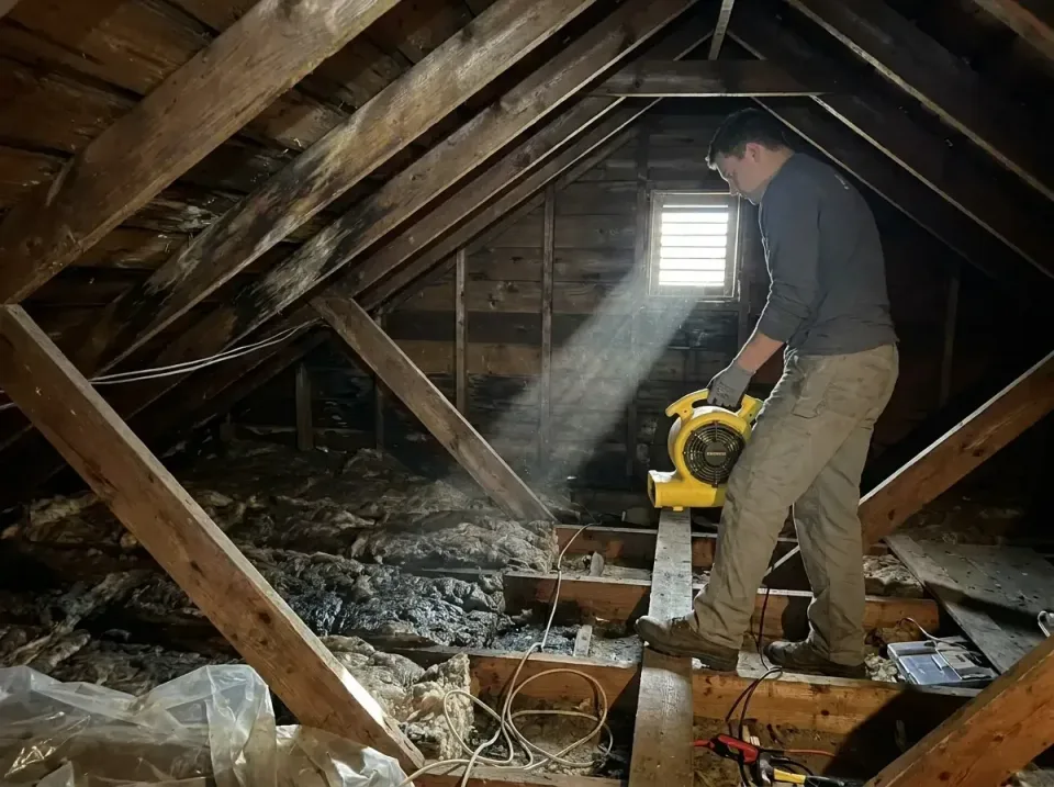 attic-water-damage-drying-proc-007 — frequently asked questions, Emergency Water Extraction & 24/7 Flood Response in Westbur…